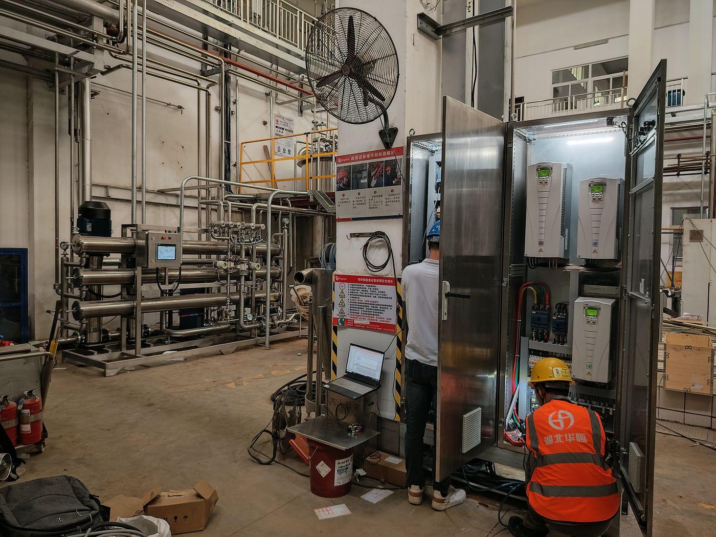 珠海滢凯工业 ECO-IND 超细粉体清洗与高盐废水零排放工程现场 19